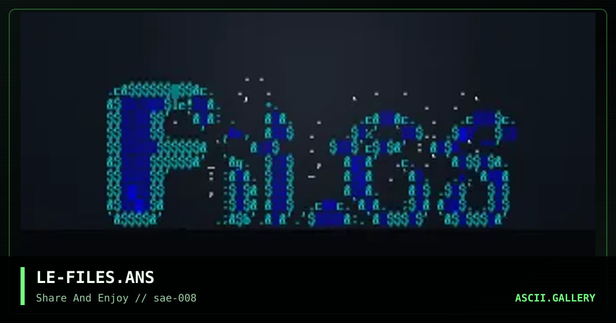 Files, by leandro, 2001