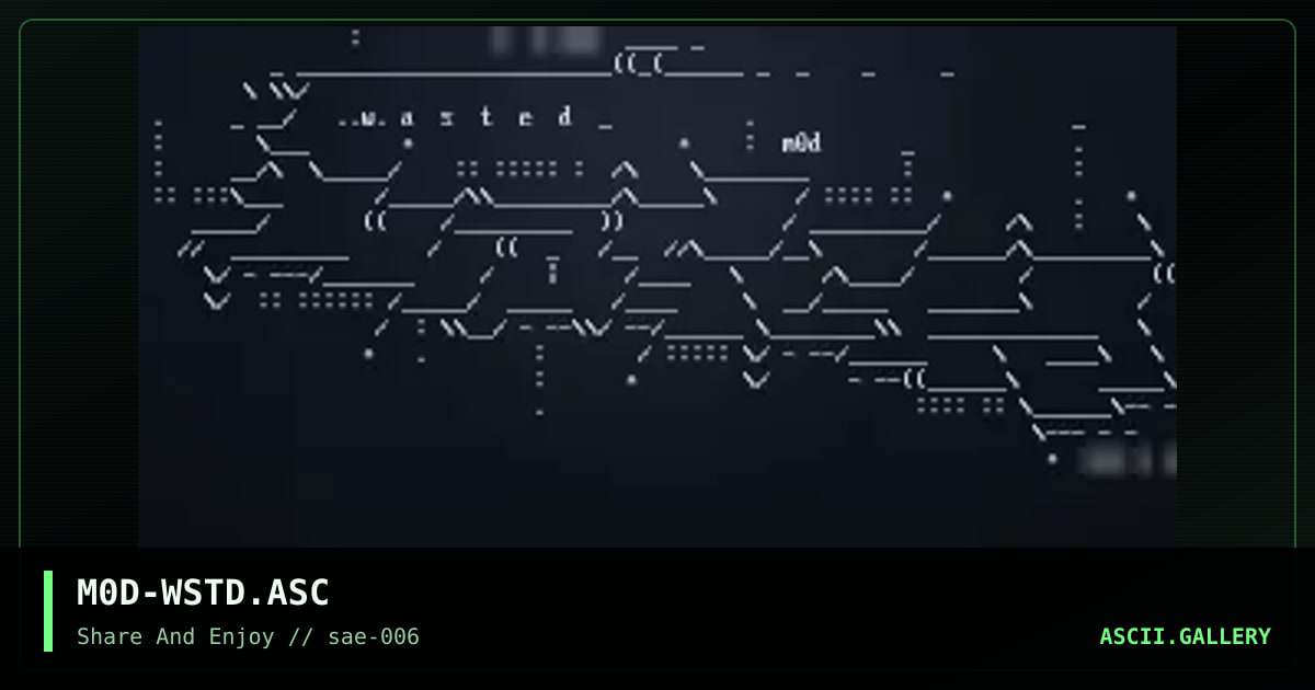 M0D-WSTD.ASC, by m0dium, 2001