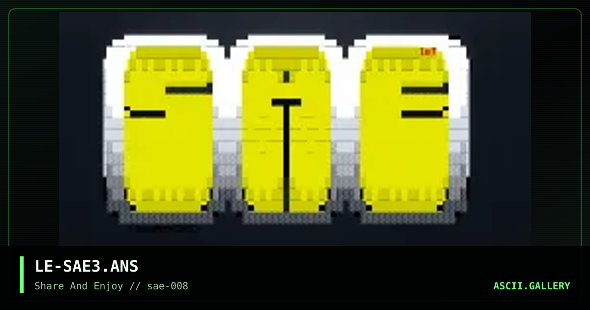 SAE3, by leandro, 2001