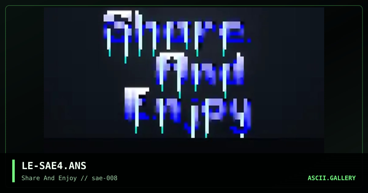 SAE4, by leandro, 2001