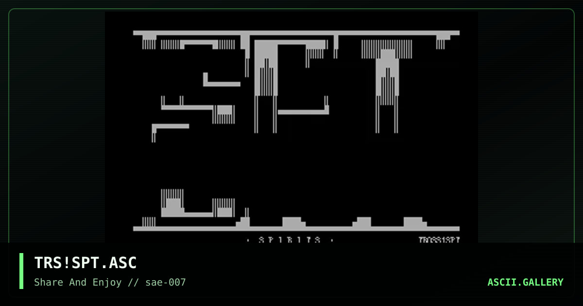 TRS!SPT.ASC, by tross, 2001