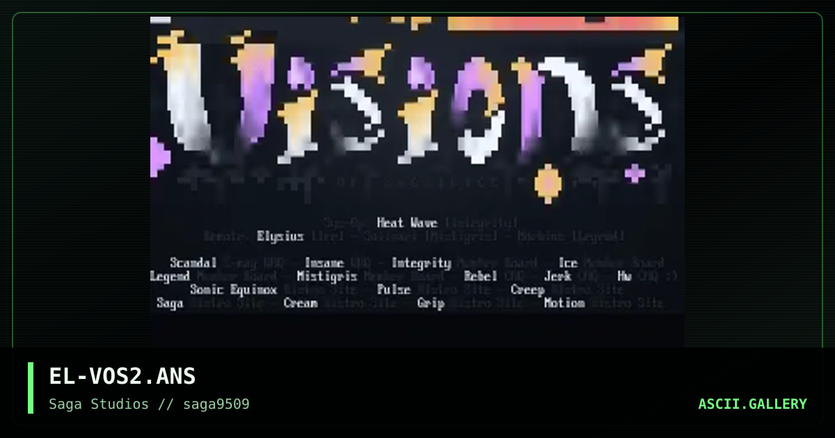 Visions of Sacrifice, by elysius, 1995