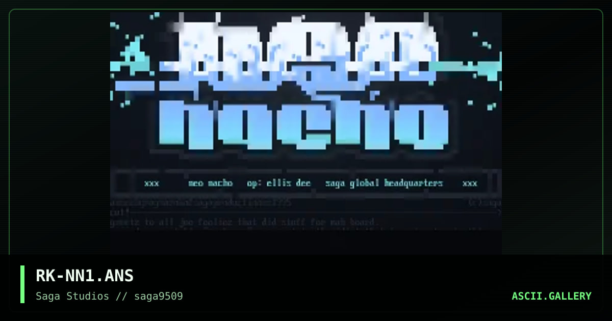 Neo Nacho, by ragnarok, 1995