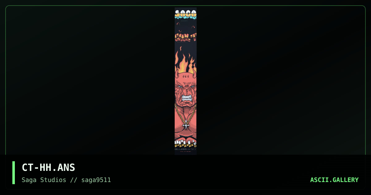 Hell's Hangout, by cool t, 1995
