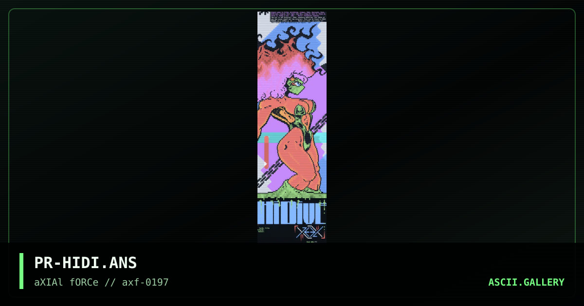 PR-HIDI.ANS, by primal rage, 1997