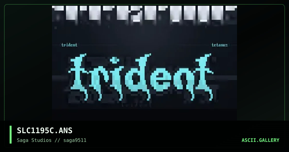 November Logo Combo (c), by argon, bedlam, cybernary, sinister x, tetanus, 1995