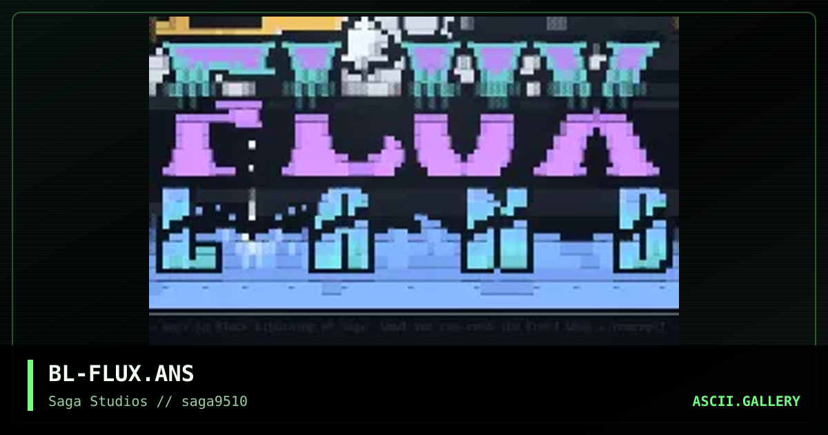 FluxLand, by black lightning, 1995