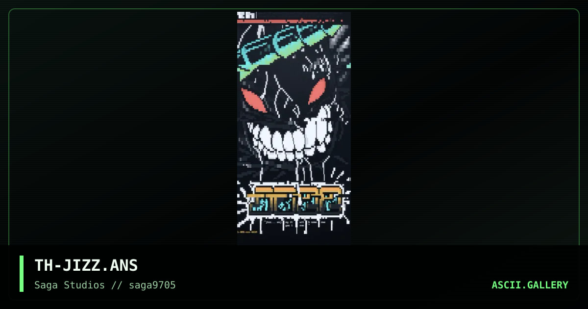 Jizz (oldschool!), by thor, 1997
