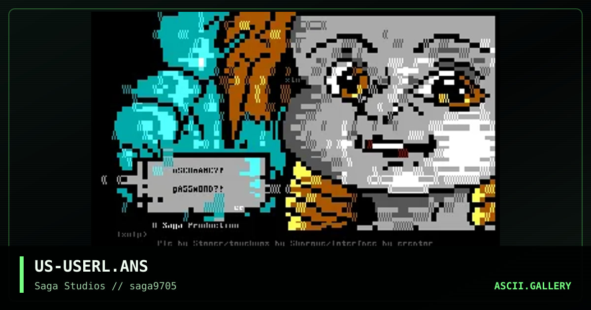 User login, by stoner, sharque, creator, 1997