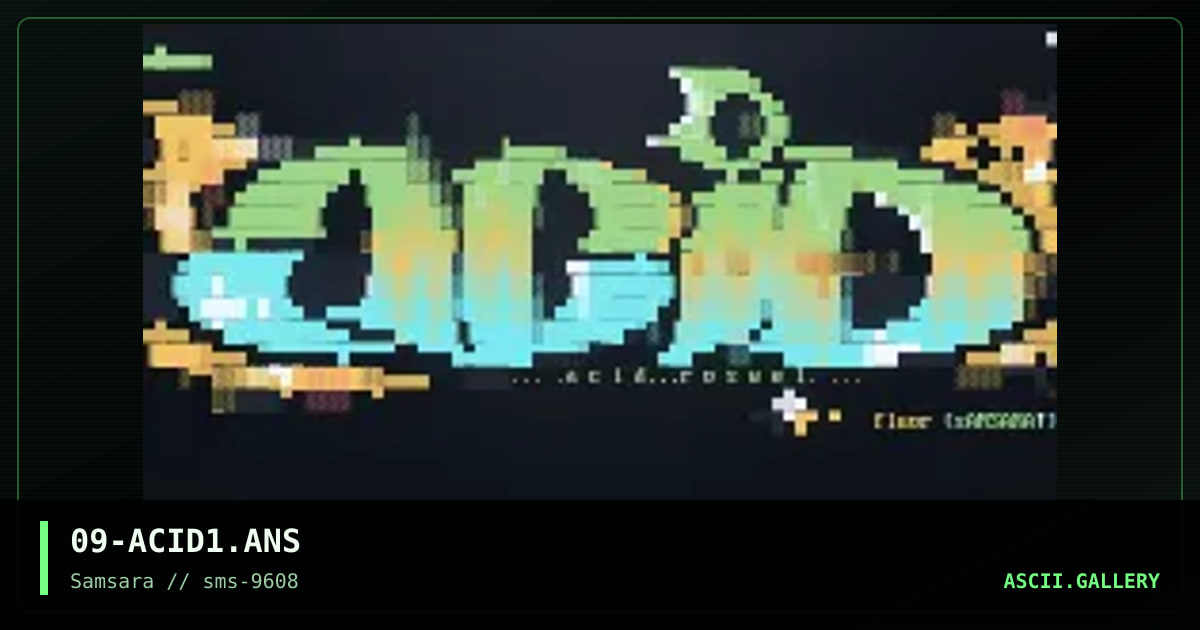 AC1D ROSW3LL, by fluor, 1996