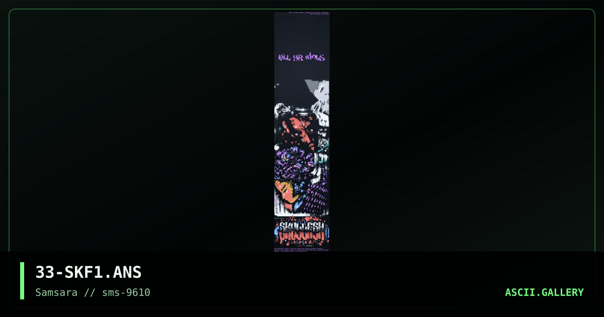 Skullfish, by eerie, 1996