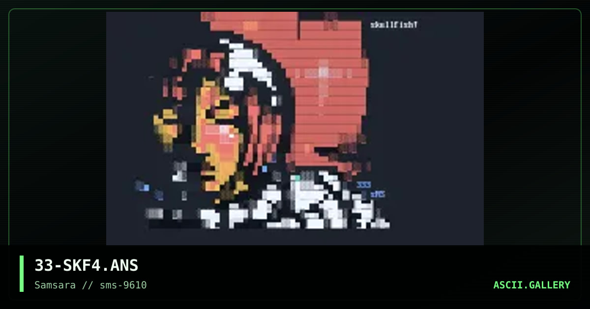 Skullfish, by eerie, 1996
