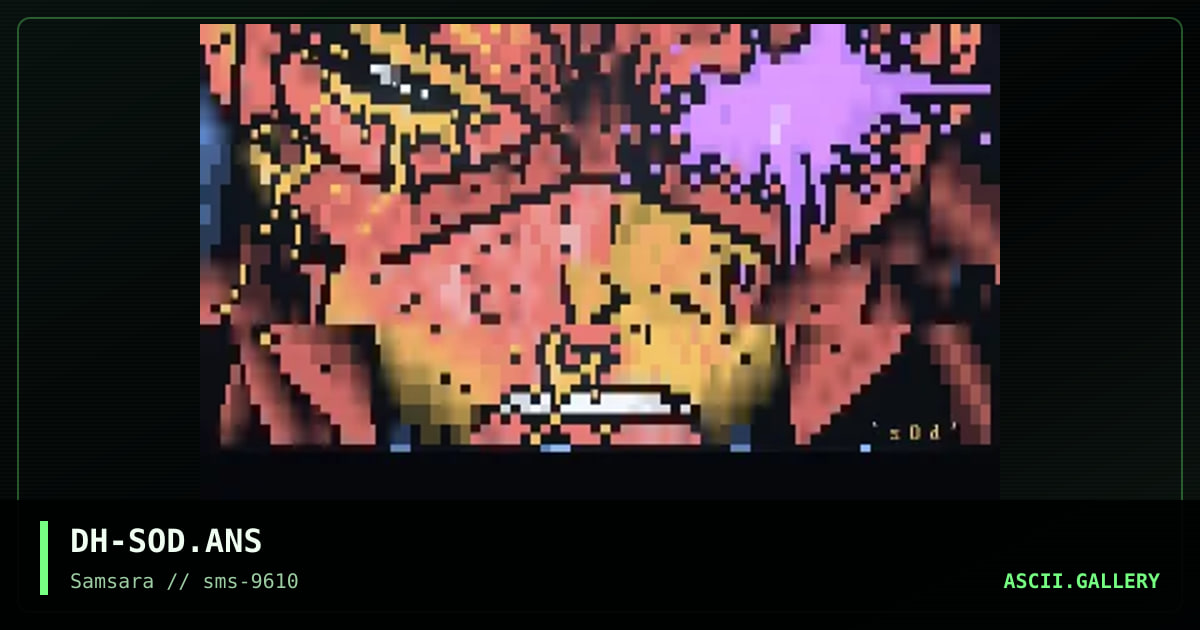 SOD, by diehard, 1996