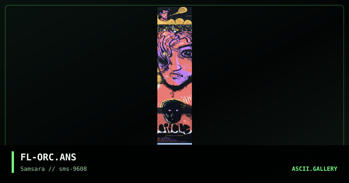 I SAW IT, AN ORACLE, by flame, 1996
