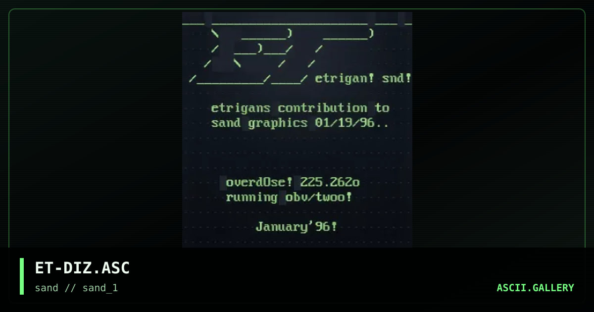 ET-DIZ.ASC, by etrigan, 1996