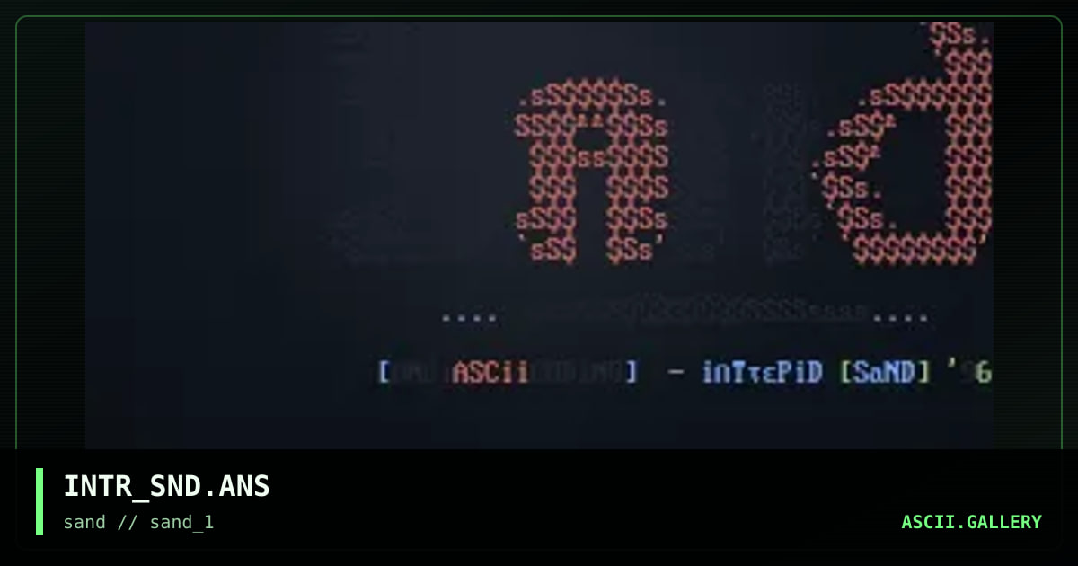 INTR_SND.ANS, by intrepid, 1996