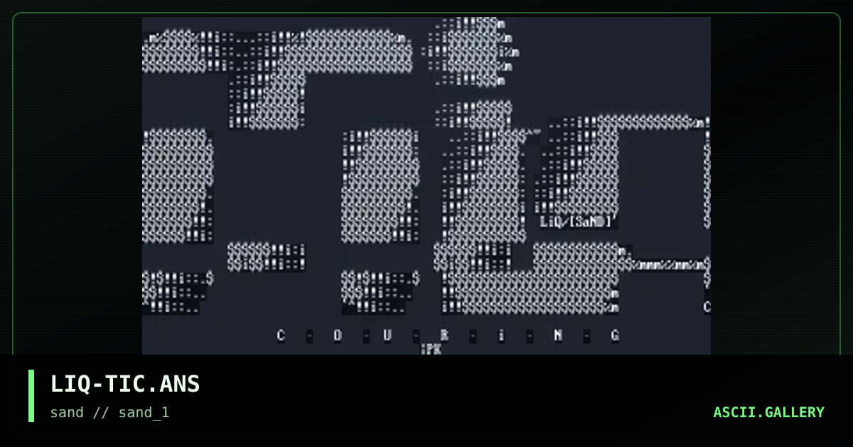 LIQ-TIC.ANS, by liquid, 1996