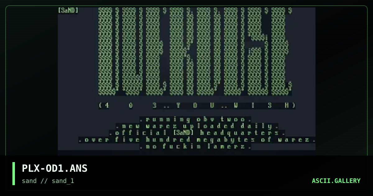 PLX-OD1.ANS, by plexus, 1996
