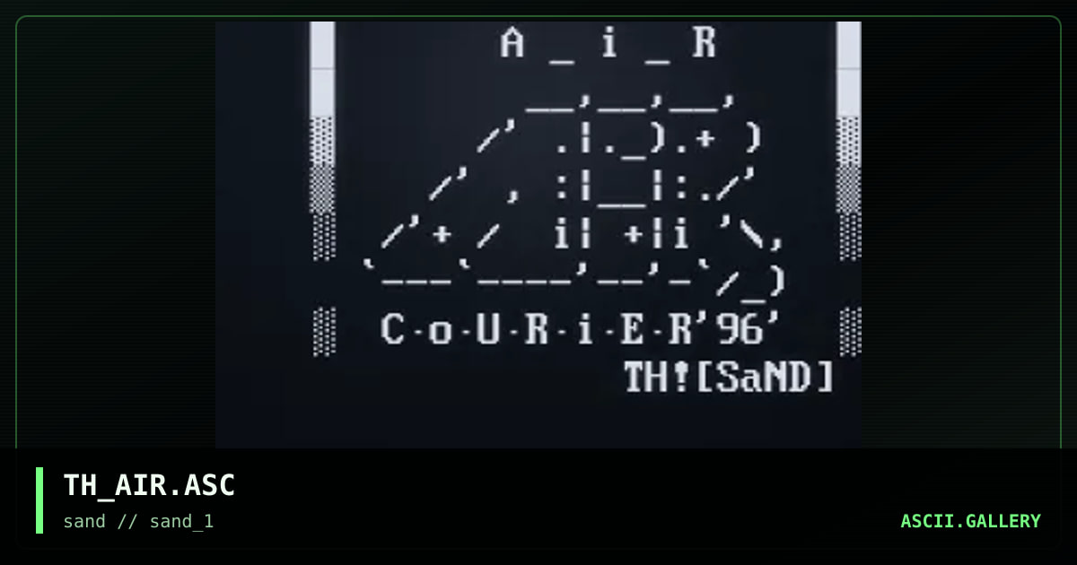 TH_AIR.ASC, by tempus hellfire, 1996