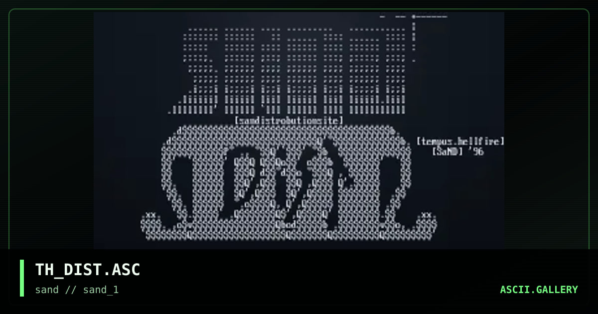 TH_DIST.ASC, by tempus hellfire, 1996