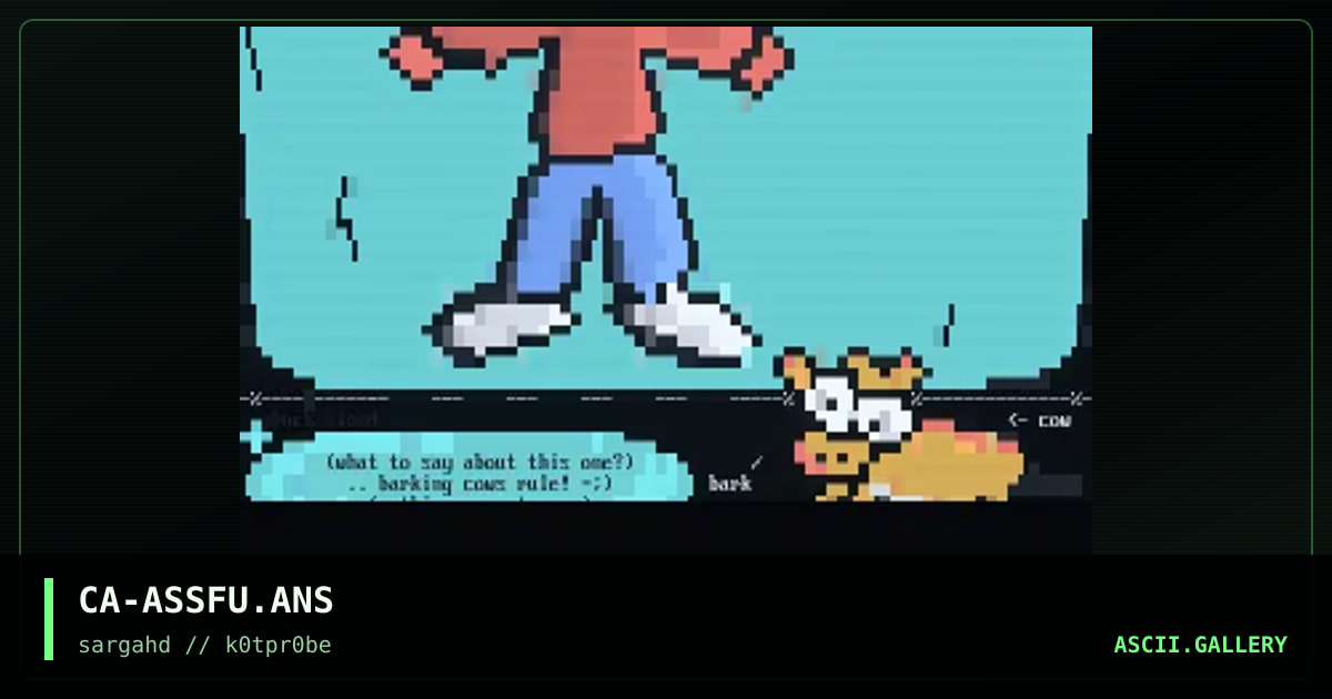 get arsefucked!, by caynan, 1996