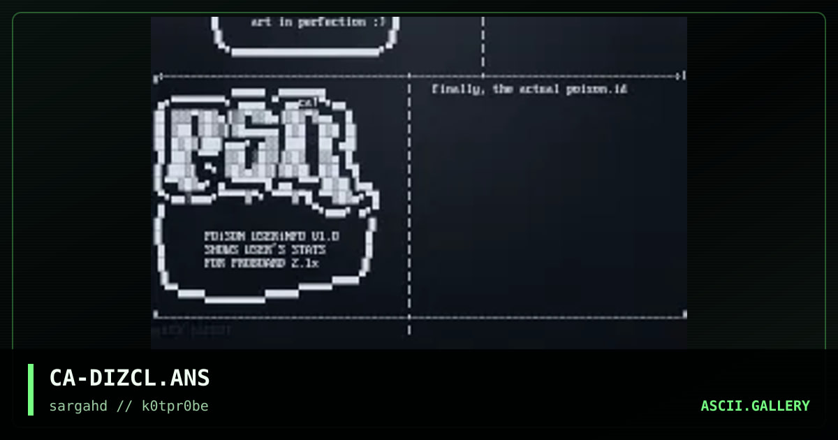 diz collection, by caynan, 1996