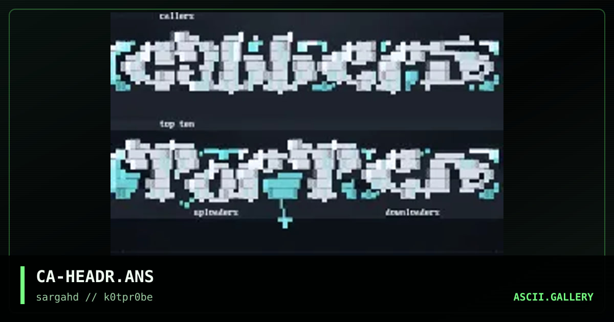 pex header collection, by caynan, 1996