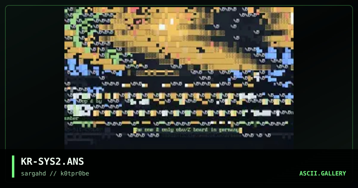 system/twooo!, by krash, 1996