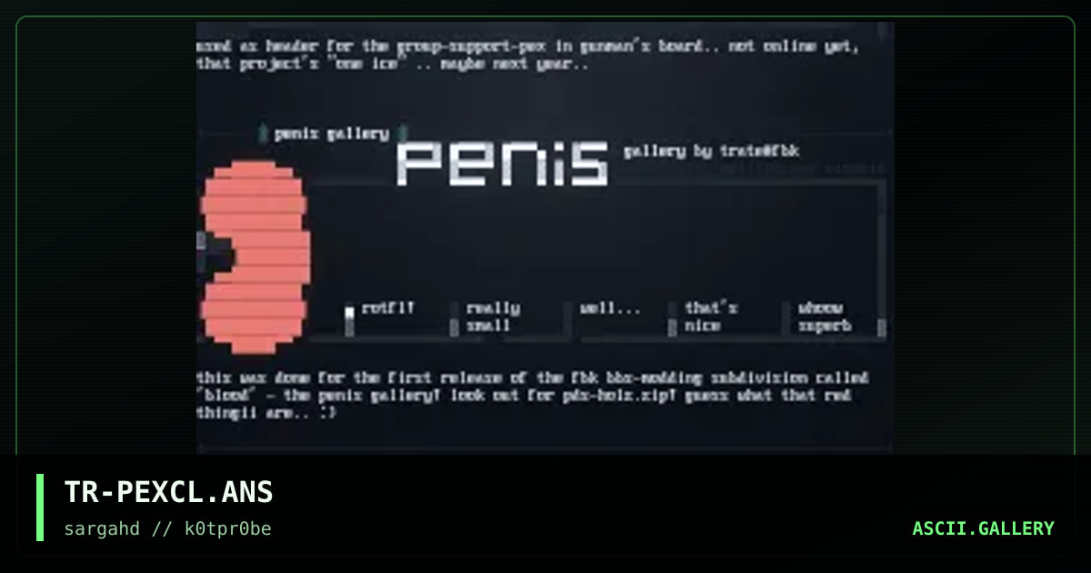 design for pexes, by trate, 1996