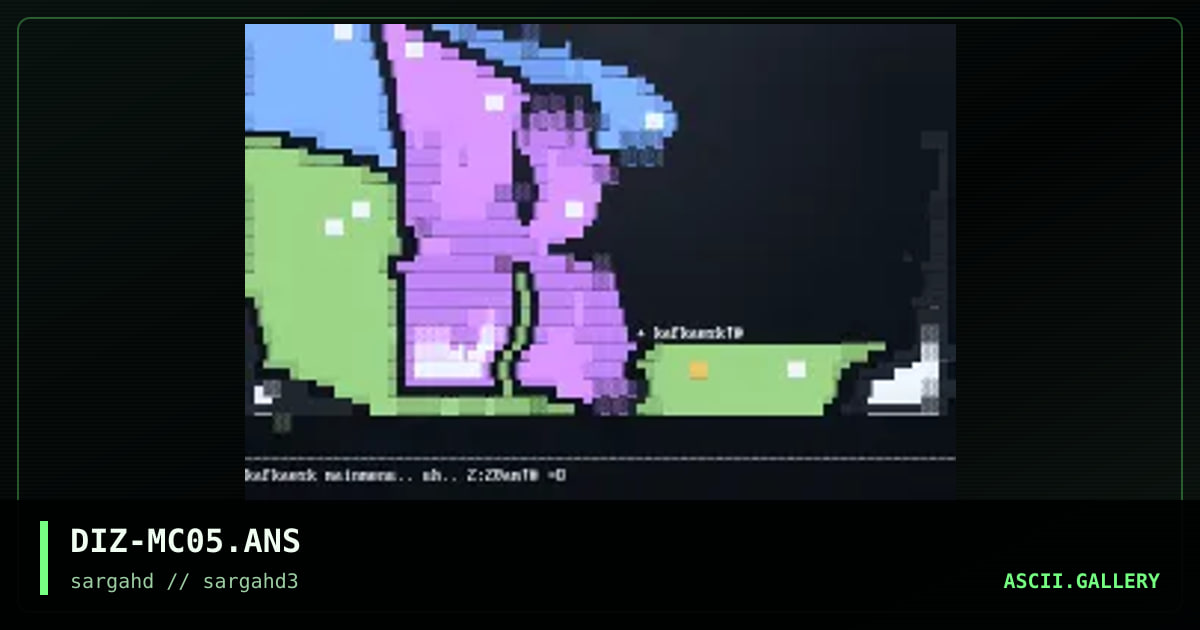 kafkaesk main menu, by dizman, 1997