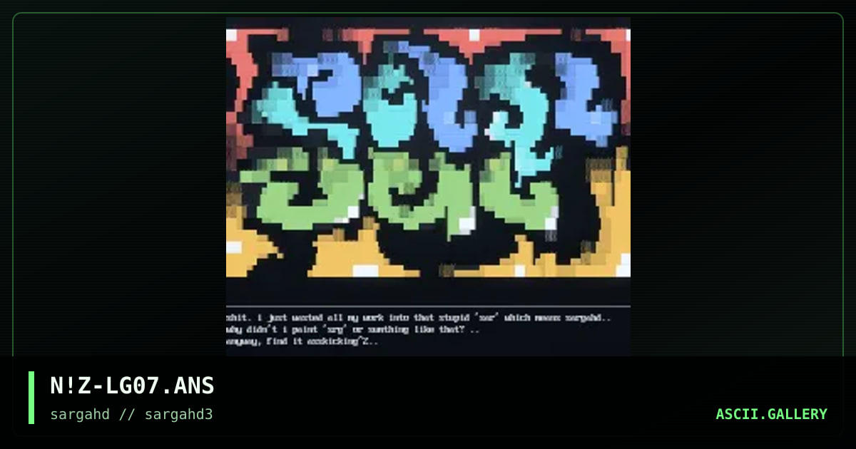 sargahd, by noize, 1997