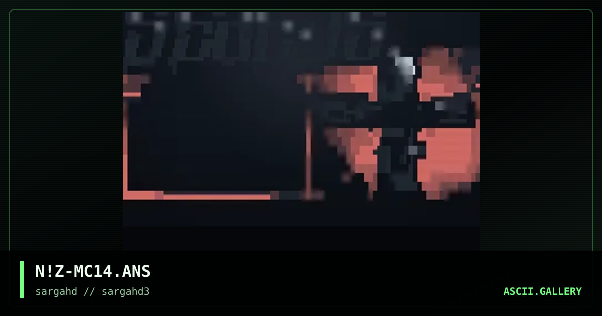status screen, by noize, 1997
