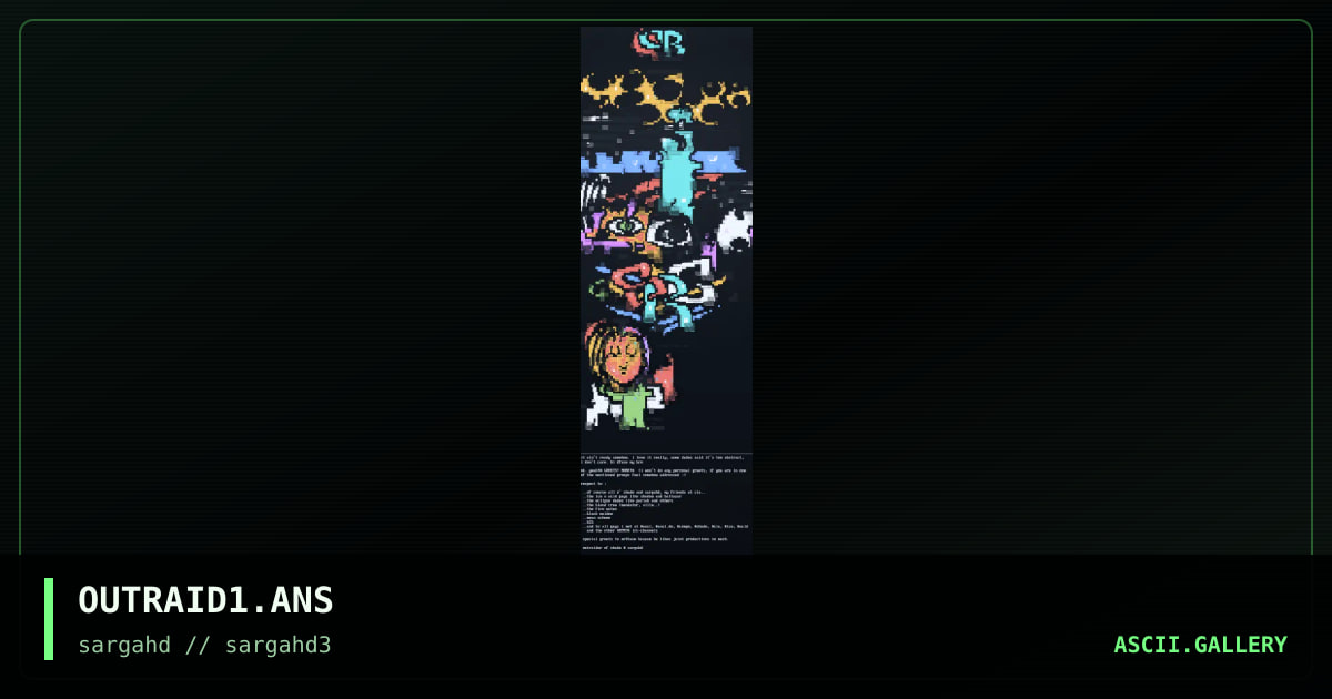 or's intro-file, by outraider, 1997