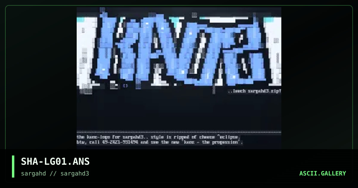 kaoz bbs, by shaitan, 1997