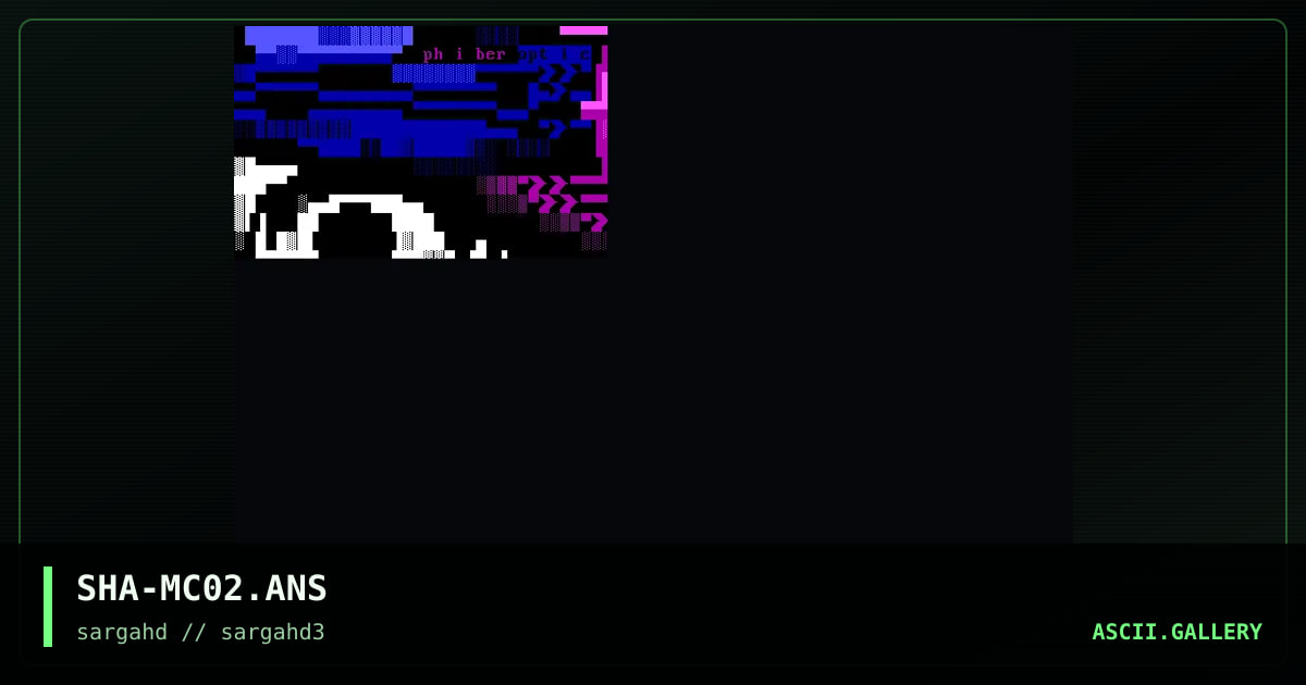 kafkaesk matrix in phiber optic (c), by shaitan, 1997