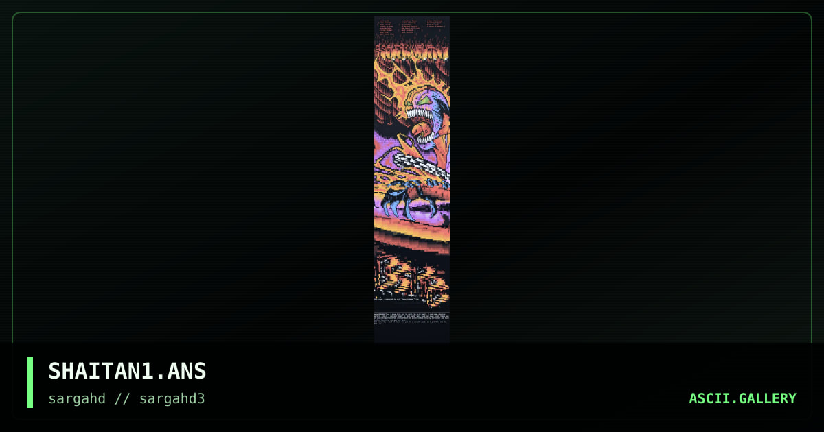the crypt, by shaitan, 1997