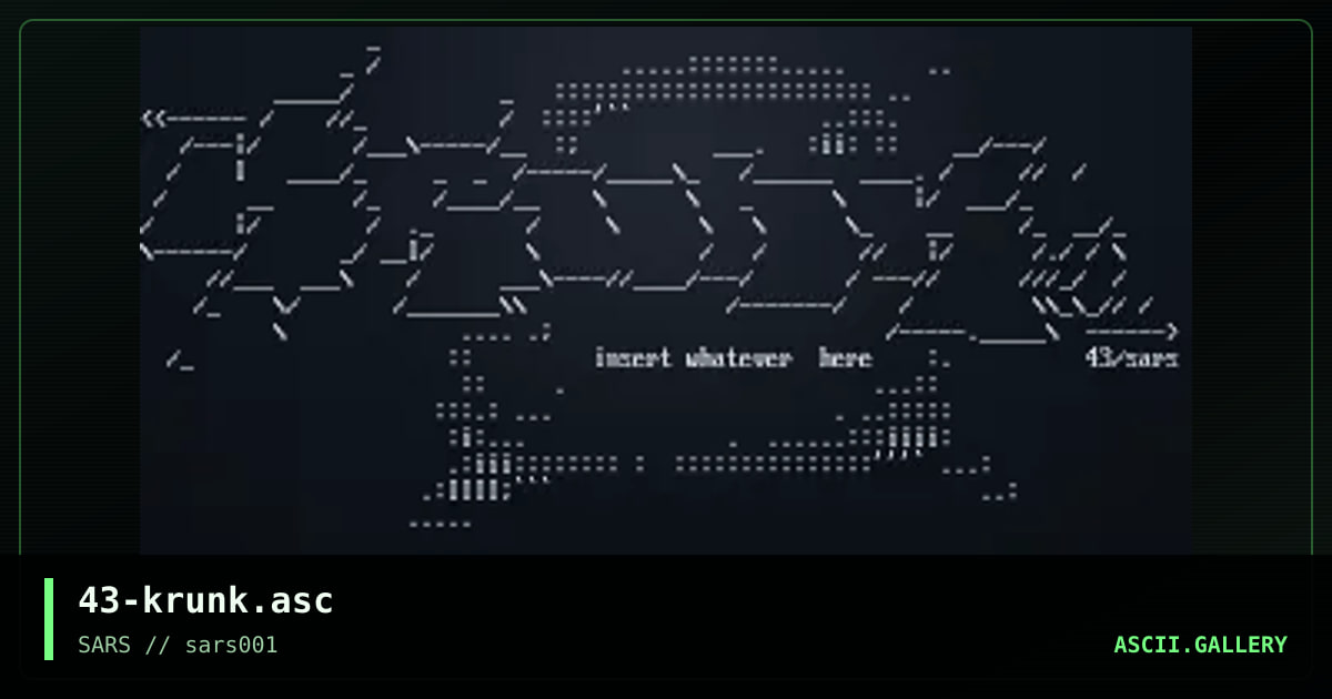 43-krunk.asc, by aesthetic, 2004