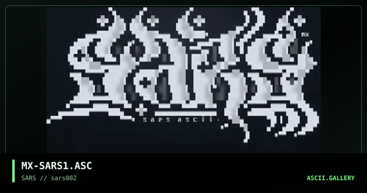 MX-SARS1.ASC, by mx, 2004