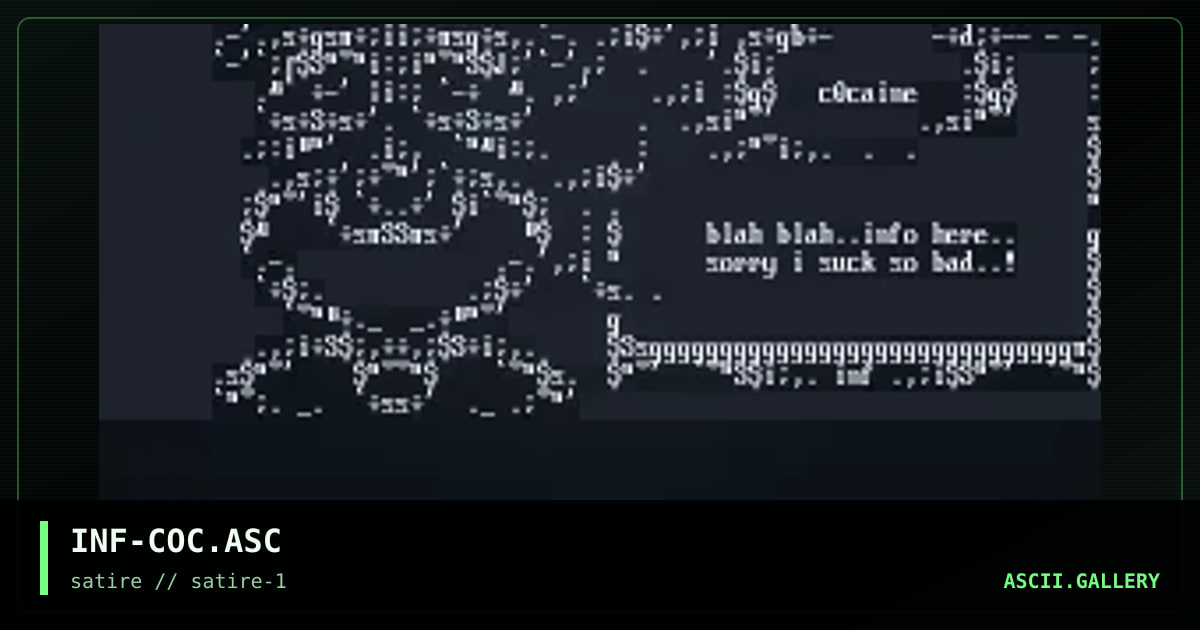 INF-COC.ASC, by infect, 1998