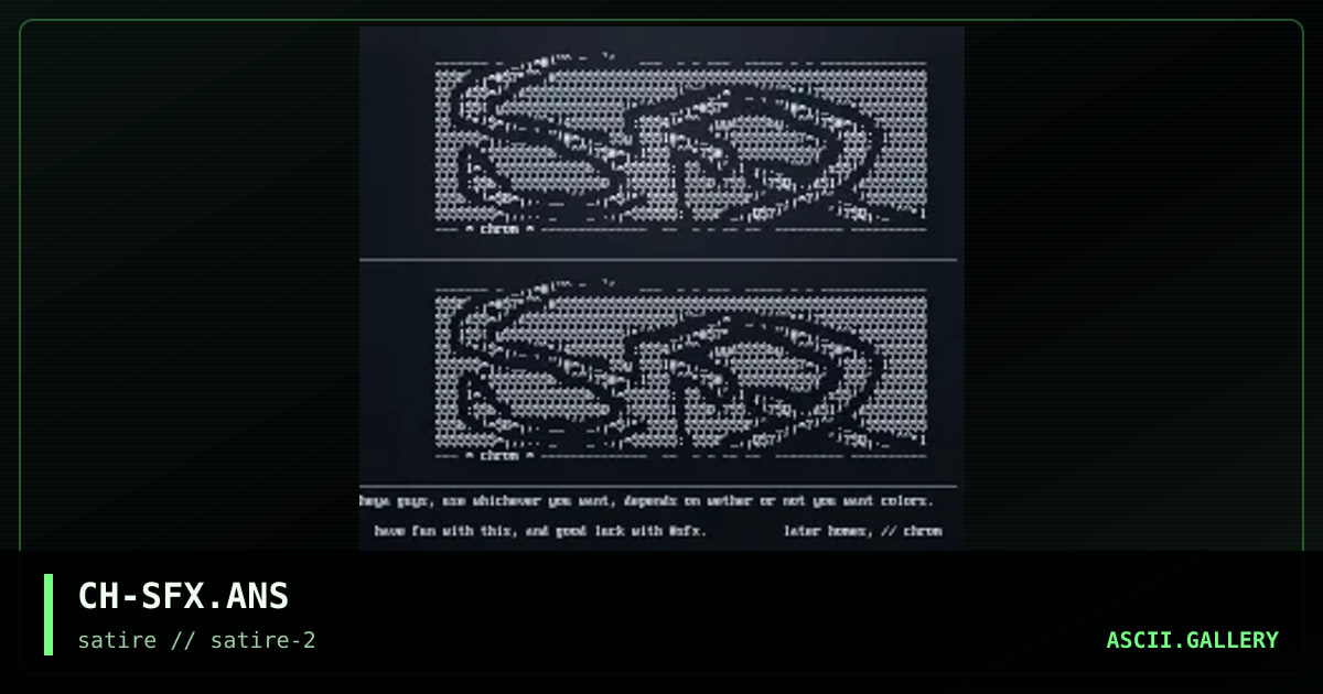 CH-SFX.ANS, by chrom, 1998
