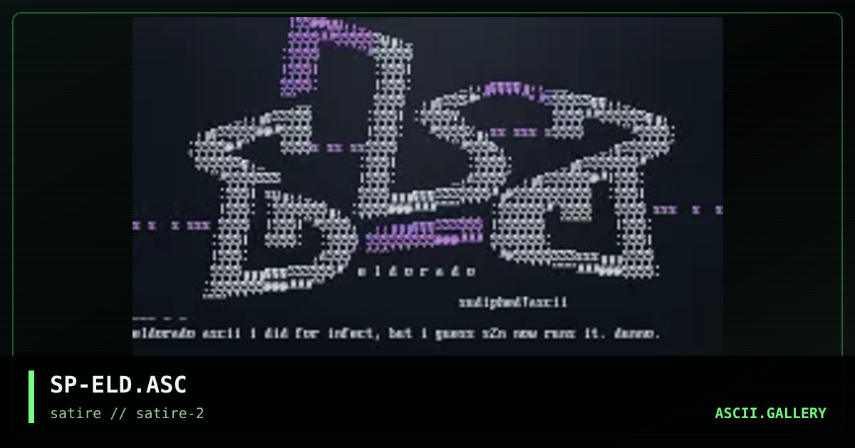 SP-ELD.ASC, by sudiphed, 1998