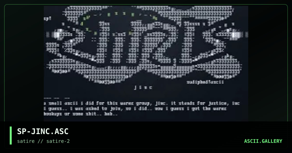 SP-JINC.ASC, by sudiphed, 1998