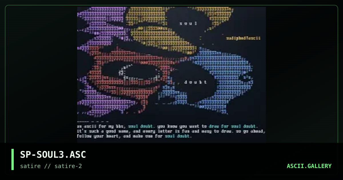 SP-SOUL3.ASC, by sudiphed, 1998