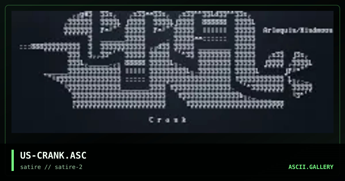 US-CRANK.ASC, by arlequin, kindmoon, 1998