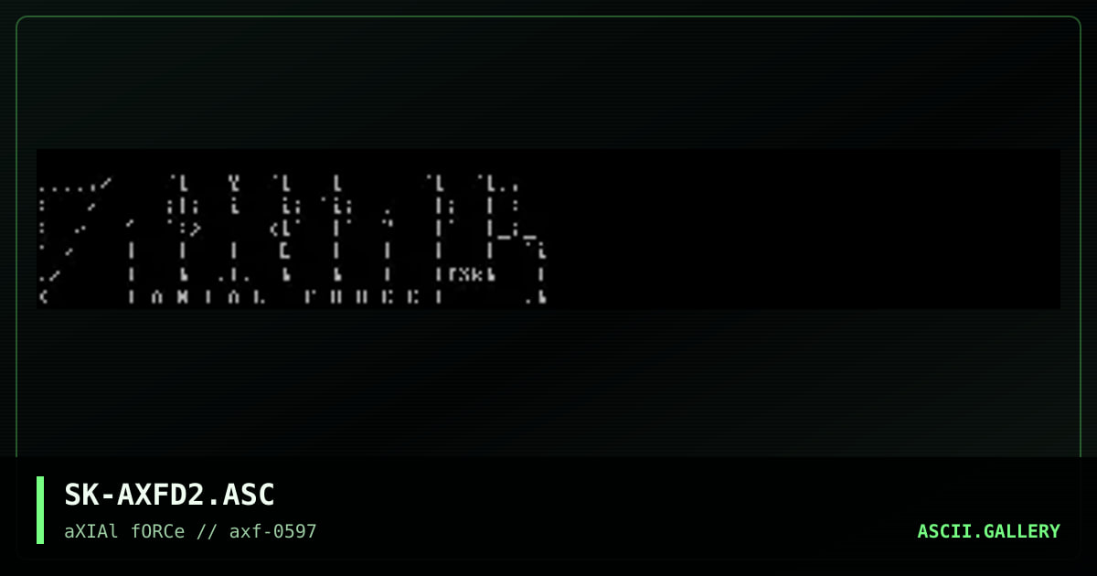 SK-AXFD2.ASC, by skyknight, 1997