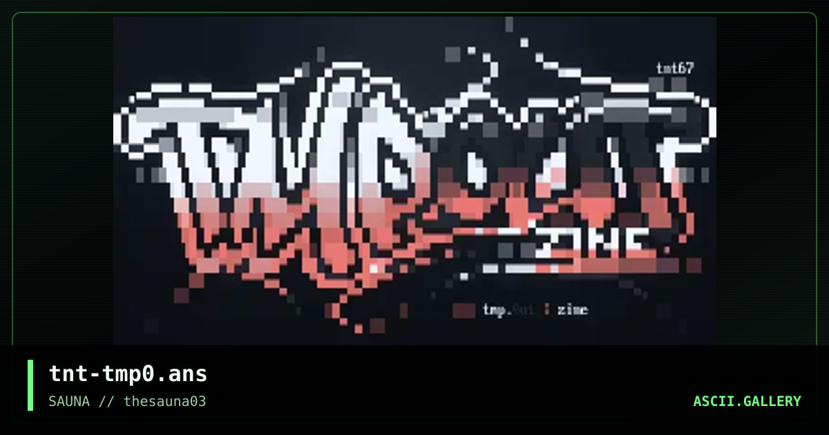 tmp.0ut promo, by tainted, 2022