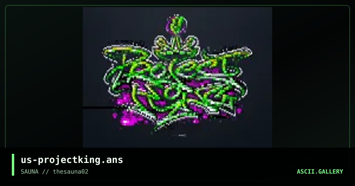 PROJECT KING, by tainted, knocturnal, 2020