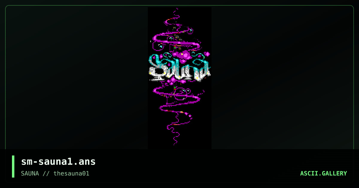Da Phunk (Sauna), by smooth, 2019