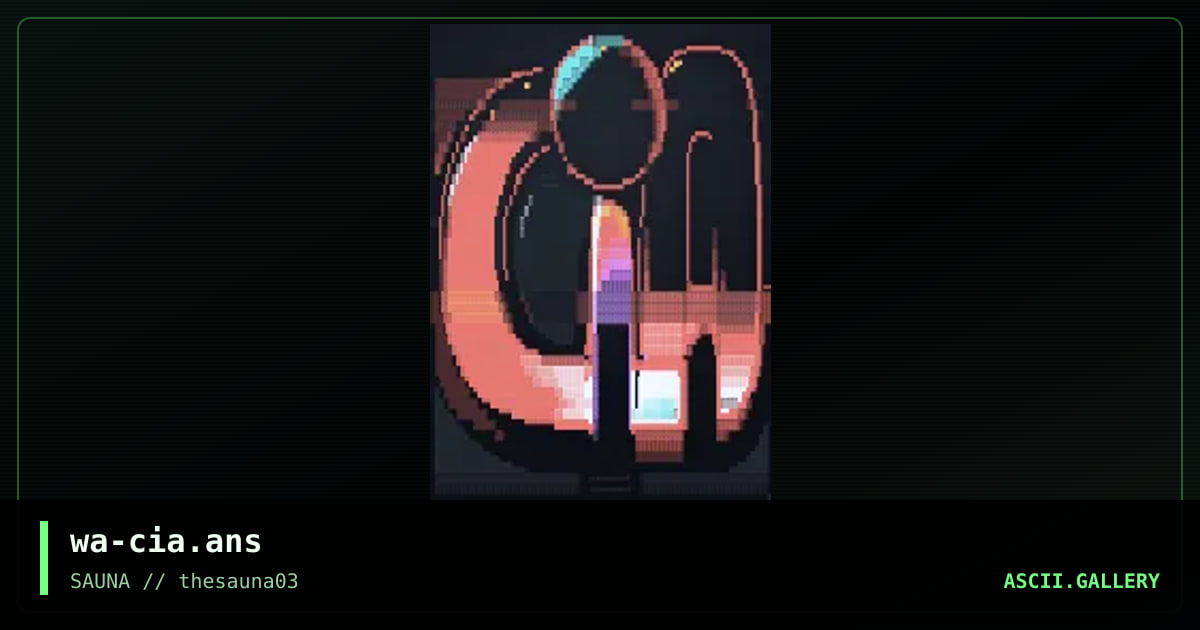cia, by warpus, 2022