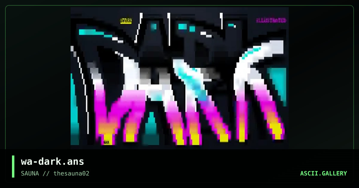 DARK ILLUSTRATED, by warpus, 2020